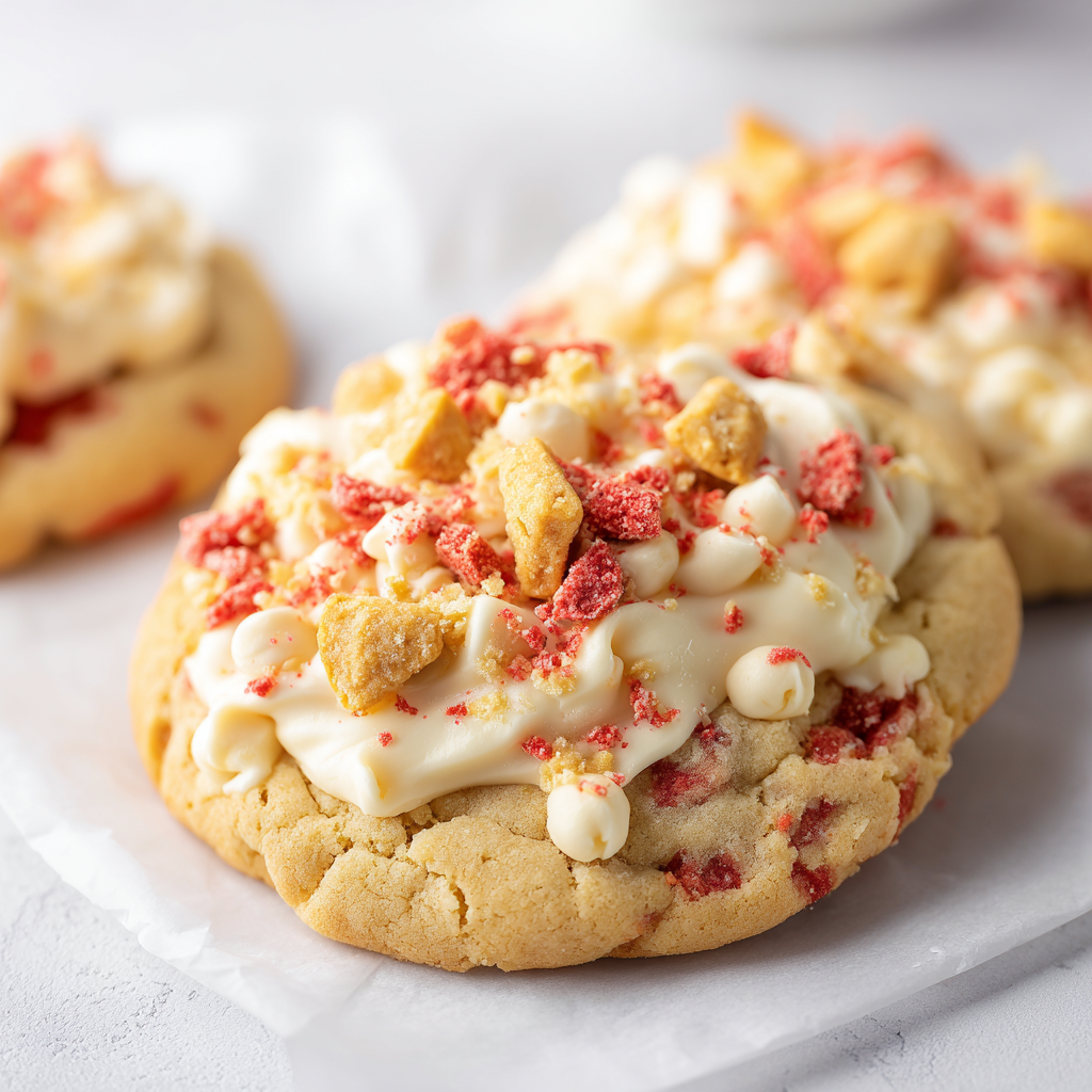 Strawberry Crunch Cookie